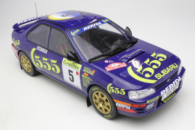 Subaru Impreza 555, Monte Carlo 1995, C.Sainz, no.5