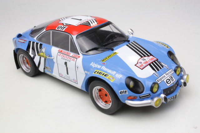 Alpine Renault A110 1800S, Tour de Corse 1973, J-P.Nicolas, no.1
