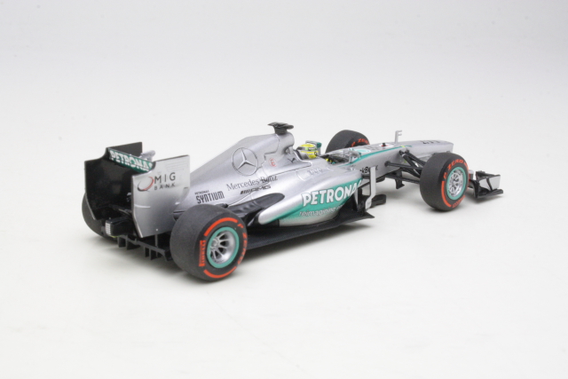 Mercedes AMG W04, USA GP 2013, N.Rosberg, no.9 - Sulje napsauttamalla kuva