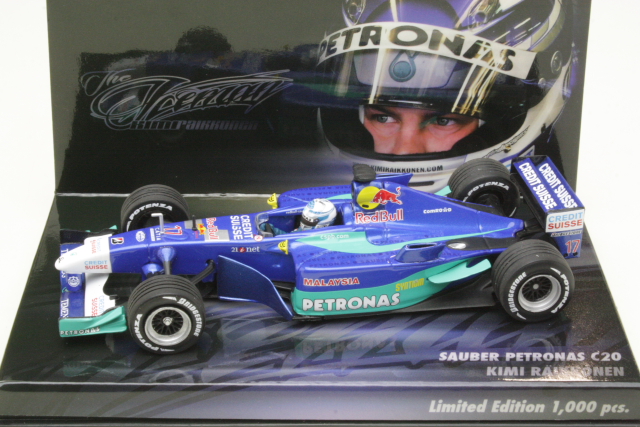 Sauber Petronas C20, F1 2001, K.Räikkönen, no.17 - Sulje napsauttamalla kuva