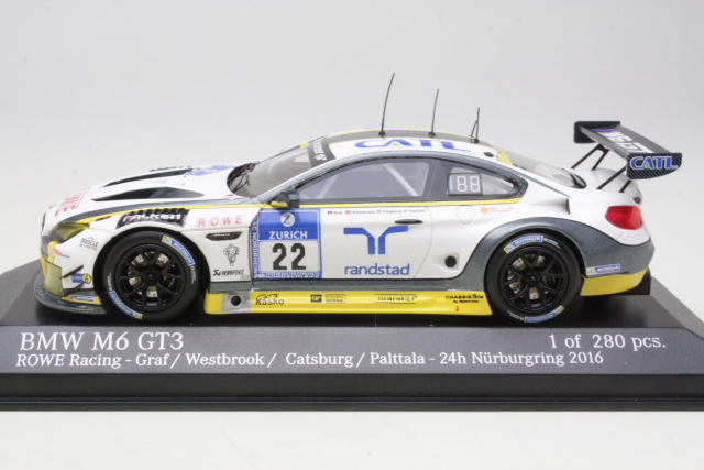 BMW M6 GT3, Nurburgring 2016, Palttala/Graf/Westbrook/Catsburg