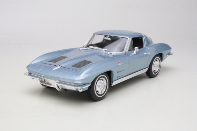 Chevrolet Corvette C2 Sting Ray 1963, sininen - Sulje napsauttamalla kuva