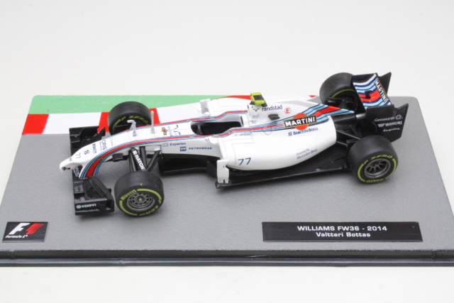 Williams FW36, F1 2014, V.Bottas, no.77 - Sulje napsauttamalla kuva