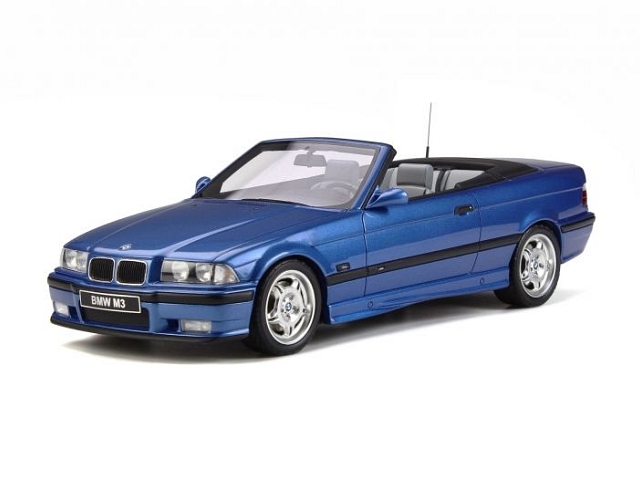 BMW M3 (e36) Cabriolet, sininen - Sulje napsauttamalla kuva
