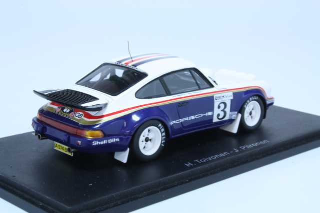 Porsche 911 SCRS, No.3, Costa Brava 1984, H.Toivonen, no.3