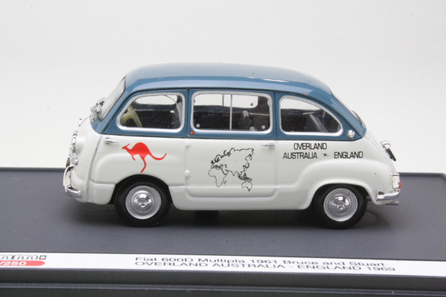 Fiat 600D Multipla 1969 "Overland Australia-England" - Sulje napsauttamalla kuva