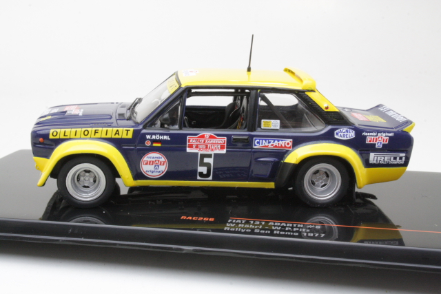 Fiat 131 Abarth, San Remo 1977, W.Röhrl, no.5