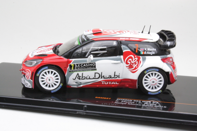 Citroen DS3 WRC, Monte Carlo 2016, K.Meeke, no.7