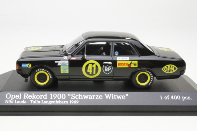 Opel Rekord 1900, Tulln-Langenlebarn 1969, N.Lauda, no.41