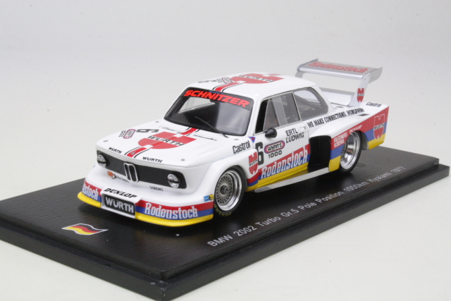 BMW 2002 Turbo Gr.5, 1000km Kyalami 1977, Ludwig/Ertl, no.6