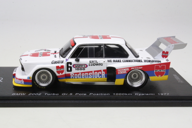 BMW 2002 Turbo Gr.5, 1000km Kyalami 1977, Ludwig/Ertl, no.6