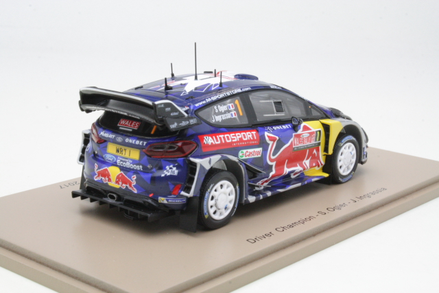 Ford Fiesta WRC, Great Britian 2017, S.Ogier, no.1 - Sulje napsauttamalla kuva