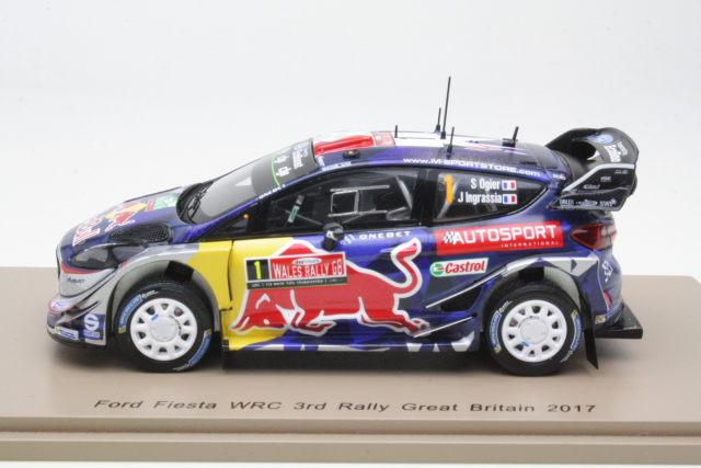 Ford Fiesta WRC, Great Britian 2017, S.Ogier, no.1 - Sulje napsauttamalla kuva