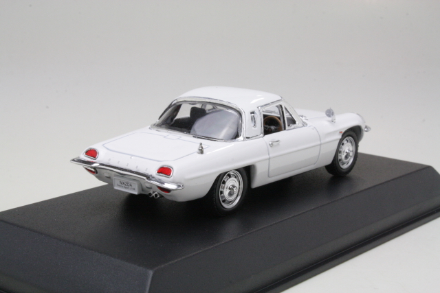 Mazda Cosmo Sport L10B 1968, valkoinen - Sulje napsauttamalla kuva