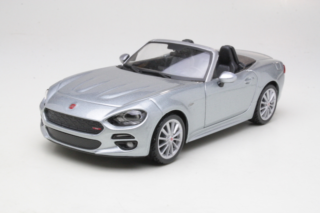 Fiat 124 Spyder 2017, harmaa