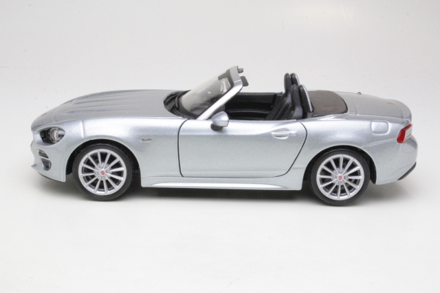 Fiat 124 Spyder 2017, harmaa