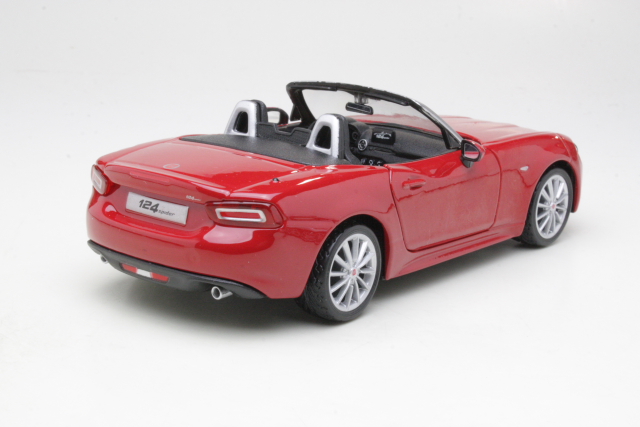 Fiat 124 Spyder 2017, punainen - Sulje napsauttamalla kuva