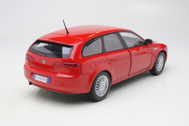 Alfa Romeo 159 SW, punainen - Sulje napsauttamalla kuva