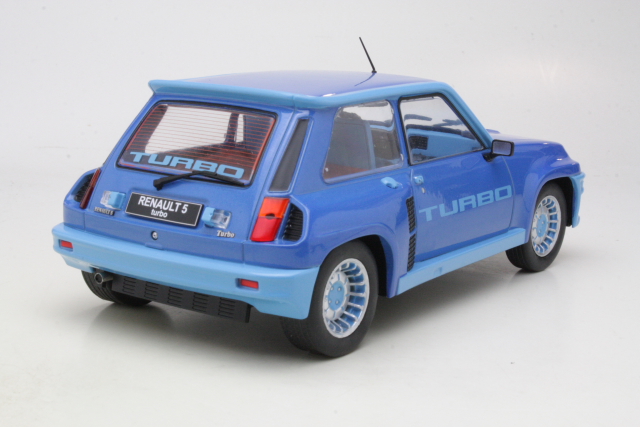 Renault 5 Turbo 1 1981, sininen - Sulje napsauttamalla kuva