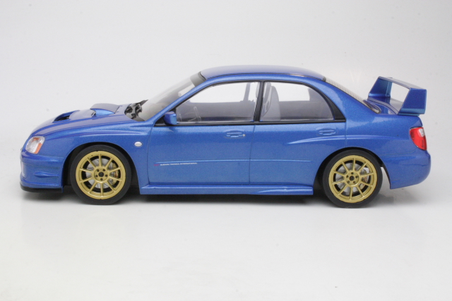 Subaru Impreza WRX STi 2003, sininen - Sulje napsauttamalla kuva