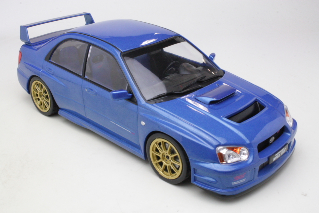 Subaru Impreza WRX STi 2003, sininen - Sulje napsauttamalla kuva