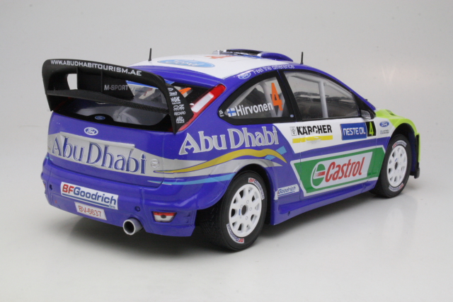 Ford Focus RS WRC, Finland 2007, M.Hirvonen, no.4 - Click Image to Close