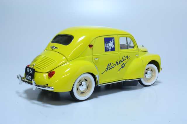 Renault 4CV "Michelin" 1954, yellow