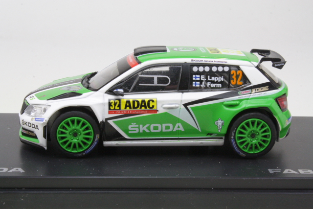 Skoda Fabia III R5, Germany 2016, E.Lappi, no.32