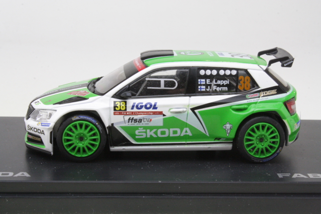 Skoda Fabia III R5, Tour de Corse 2015, E.Lappi, no.38 - Sulje napsauttamalla kuva