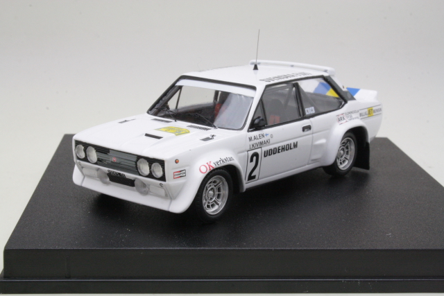 Fiat 131 Abarth, 4th. Sweden 1979, M.Alen, no.2 - Sulje napsauttamalla kuva