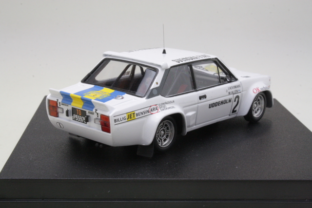 Fiat 131 Abarth, 4th. Sweden 1979, M.Alen, no.2
