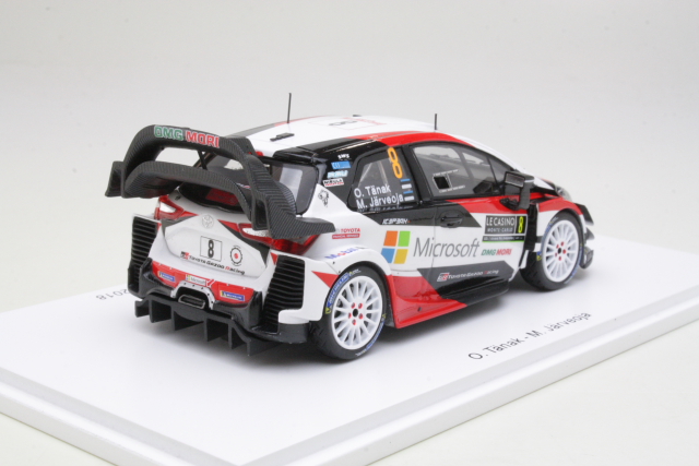 Toyota Yaris WRC, 2nd. Monte Carlo 2018, O.Tanak, no.8 - Sulje napsauttamalla kuva