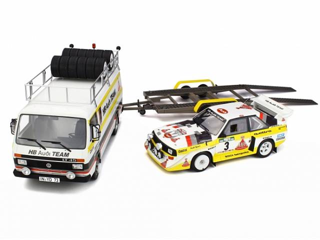 VW LT45 + Audi Sport Quattro S1, Portugal 1986, W.Röhrl, no.3 - Click Image to Close