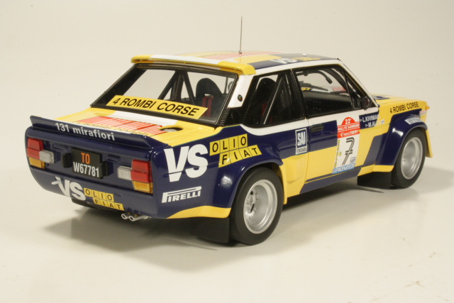 Fiat 131 Abarth, San Remo 1980, M.Alen, no.7 - Sulje napsauttamalla kuva