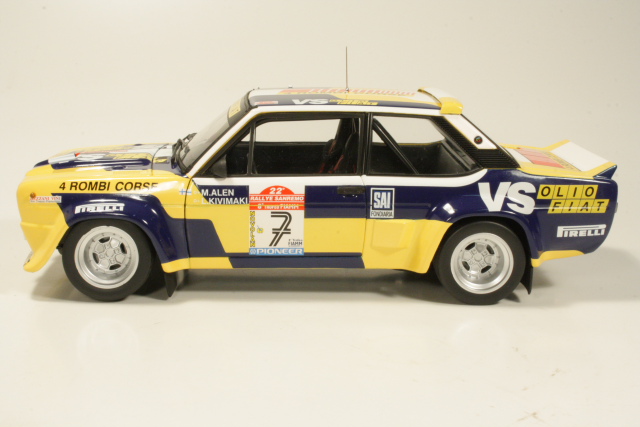 Fiat 131 Abarth, San Remo 1980, M.Alen, no.7 - Sulje napsauttamalla kuva