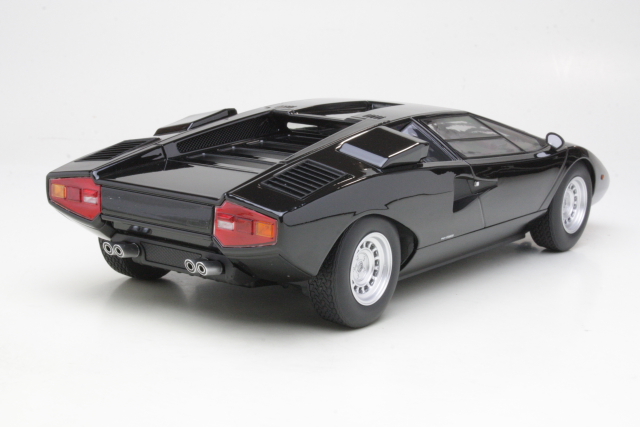 Lamborghini Countach LP400 1974, musta - Sulje napsauttamalla kuva