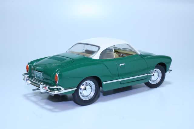 VW Karmann Ghia 1966, green