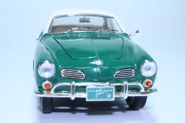 VW Karmann Ghia 1966, green