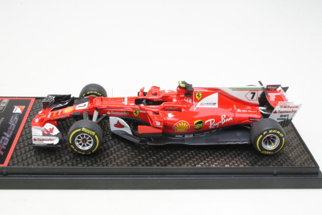 Ferrari SF70H, 4th Belgium GP 2017, K.Räikkönen, no.7