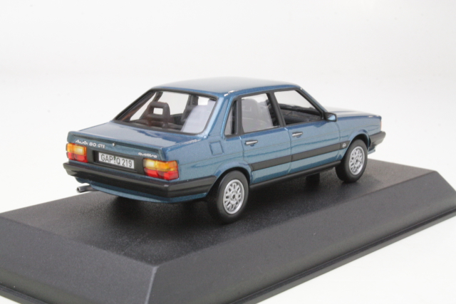 Audi 80 Quattro 1985, sininen - Sulje napsauttamalla kuva