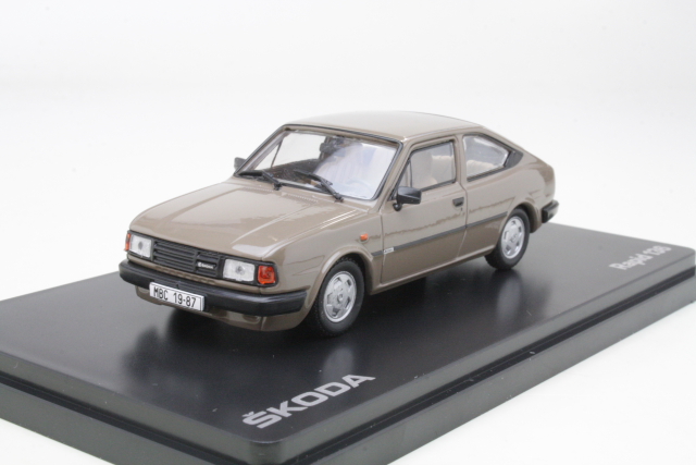 Skoda Rapid 136 Coupe 1987, ruskea