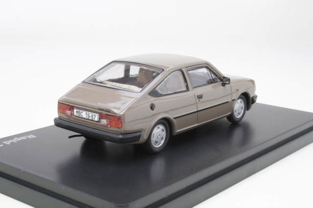 Skoda Rapid 136 Coupe 1987, ruskea
