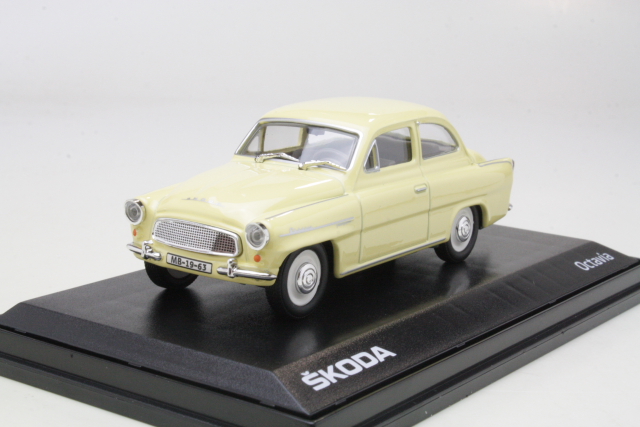 Skoda Octavia 1963, vaaleankeltainen - Sulje napsauttamalla kuva