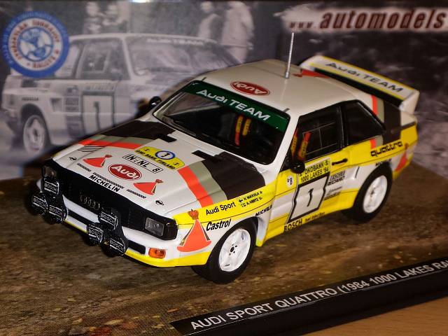Audi Sport Quattro, Finland 1984, H.Mikkola, no.1