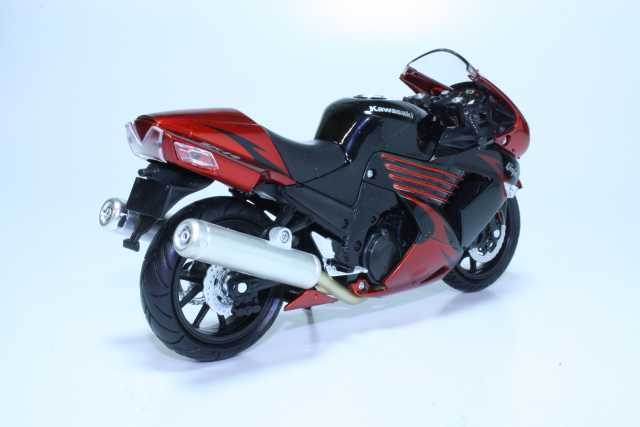 Kawasaki ZX-14 2008, musta/punainen