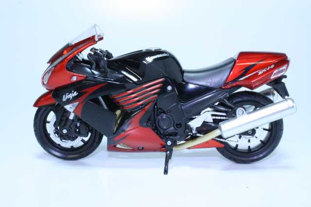 Kawasaki ZX-14 2008, musta/punainen