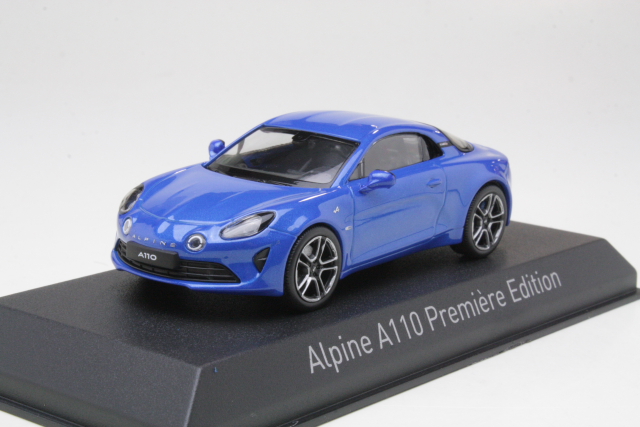 Alpine A110 Premiere Edition 2017, sininen - Sulje napsauttamalla kuva