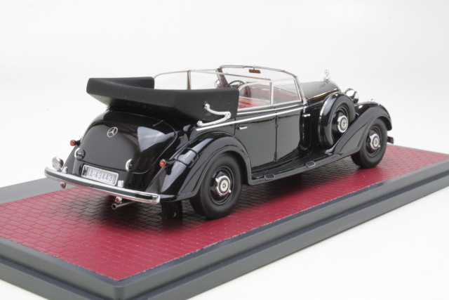 Mercedes 770 Cabriolet D (W07) 1938, black