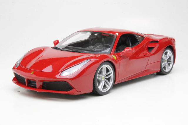 Ferrari 488 GTB, red