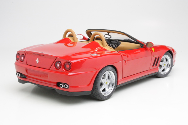 Ferrari 550 Barchetta 2000, punainen - Sulje napsauttamalla kuva